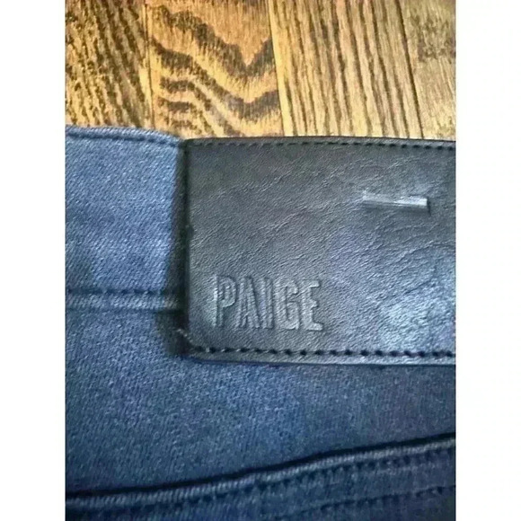 PAIGE Men's Slim Jeans in Dark Blue 31 30 - Picture 3 of 5